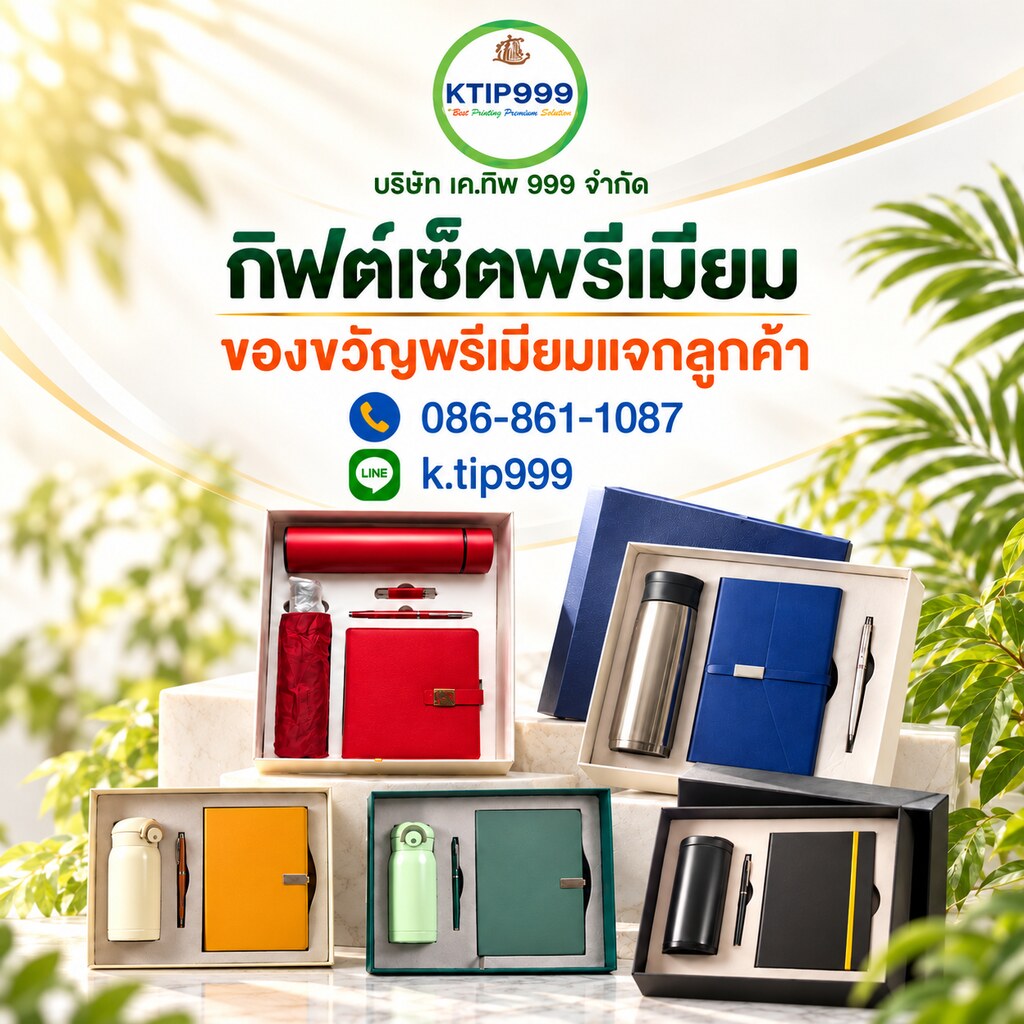 รับทำของที่ระลึกแจกลูกค้า